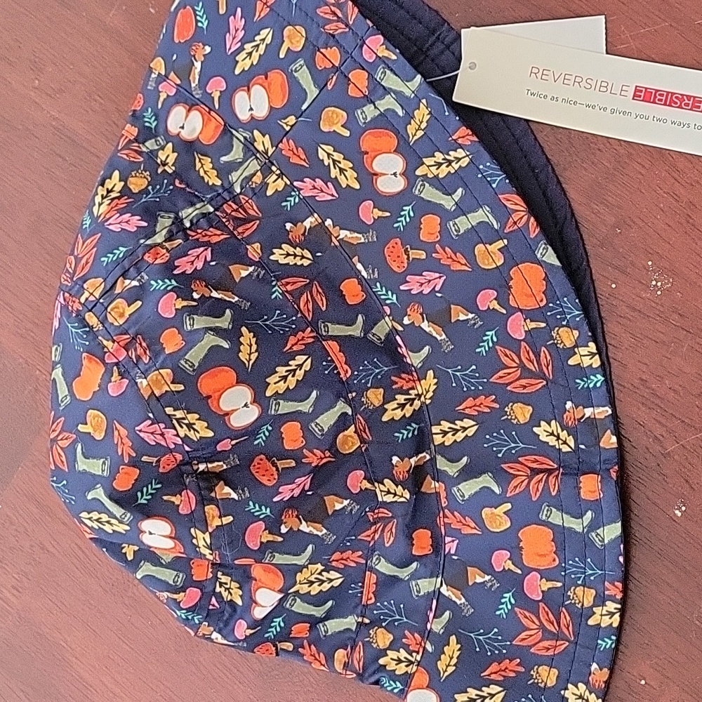 Talbots, reversible bucket hat